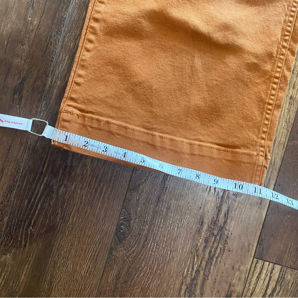 Madewell Burnt Orange High-Rise Jeans - Picture 7 of 9